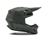 §FOX V3 RS Carbon Solid MX Helmet Dark Stone§