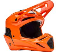 FOX V3 RS Fracture Carbon Motocross Helmet, orange, size XL for Men