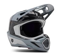 FOX V3 Rs Infinite MX Helmet Cloud GreyS Cloud Grey