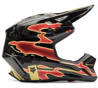 FOX V3 RS INNING MX-Helm schwarz XL