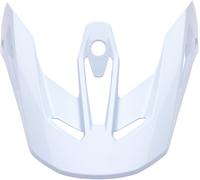 FOX V3 RS Solid Helmet Peak, white, size M