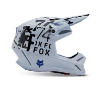 §FOX V3 Seventy4 MX Helmet White§