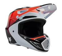 FOX V3 Streak MX Helmet Youth WhiteS White