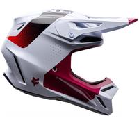 FOX V3 Tine Motocross Helmet, white/pink/black, size M (57/58)