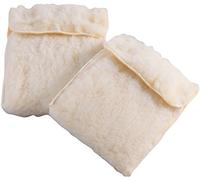 Fox Valley Traders Sherpa Wheelchair Foot Rest Cover Set of 2