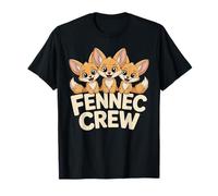 Fox Vibrant Cute Orange Sahara Wildlife Vivid Ears Fennec T-Shirt