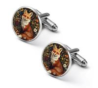 Fox Vintage s Mens Cufflinks Alloy Shirt Cuff Links Tuxedo Studs Accessories for Business Wedding
