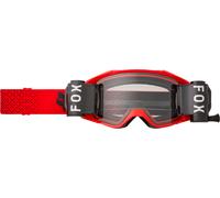 FOX Vue Roll Motocross Goggle, black-white-red for Men