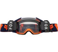 FOX Vue Roll Off Motocross Goggles, blue/orange, One size