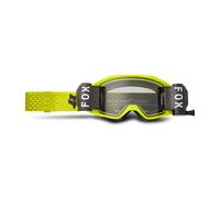 FOX Vue Roll Motocross Goggle, black-yellow for Men
