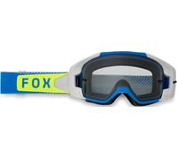 FOX Vue Tactile Motocross Goggles, blue-yellow for Men