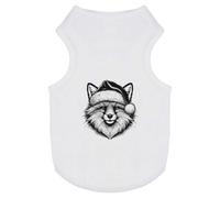 'Fox Wearing Santa Hat' Pet Dog/Cat T-Shirt (PT00143295)