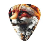 Fox Wildflower Guitar Picks Gift Set - Smooth Durable Plectrums For Acoustic, Electric & Bass Guitar, Perfect Present For Guitar Lovers & Musicians