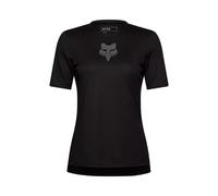 Fox - Women's MTB Cycling Jersey - Ranger Fox Head - Short Sleeve - Black
