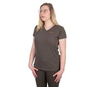 Fox Womens V Neck T-Shirt / Fishing Clothing