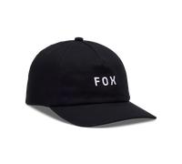 §FOX Wordmark Adjustable Hat Black-White§
