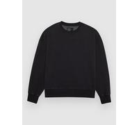 Fox Wordmark Oversized Crew Fleece Sweater black L