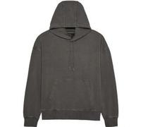 Fox Wordmark Oversized Heavyweight Fleece Hoodie Pewter Grey
