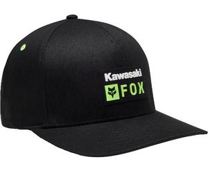 FOX X KAWASAKI FLEXFIT Schildkappe schwarz S-M