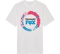 FOX X KAWASAKI SS PREM TEE Shirt optic weiss L