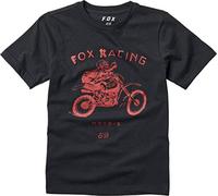 Fox Youth Brigade Ss Tee Black