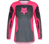 FOX YTH 180 SHIELD Mädchen Jersey schwarz-pink YS