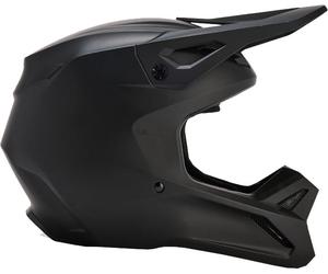 FOX YTH V1 SOLID Kinder Helm matt schwarz YL