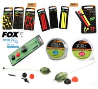 Fox Zig Rig Storage System Inc. Case / Carp Fishing