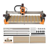 FoxAlien 3S 8040 X-axis Extension Kit for Masuter 3S CNC Router Machine | With T-slot Hybrid Spoilboard Work Table for Large Engraving Carving Projects (Extend X-axis to 32 inches)