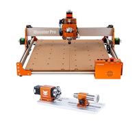 FoxAlien Masuter Pro CNC Router Machine + 4th Axis Rotray Engraving Module