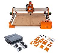 FoxAlien Masuter Pro CNC Router Machine + NEMA23 Stepper Motors Upgrade Kit & Upgraded Aluminum Plates Kit