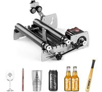 FoxAlien R57-41 Y-axis Rotary Roller Engraving Module | For Cylindrical Objects Curved Surface Compatible with XE-PRO, XE-Ultra, Masuter 3S and Closed Motor CNC Engraving Machines