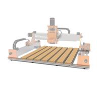 FoxAlien T-slot Hybrid Spoilboard Work Table and aluminum profile base frame Kit for XE-Ultra Core CNC Router Machine (4040)