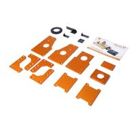 FoxAlien Upgarde Aluminum Plate Kit for Masuter Pro CNC Router NEMA 23 Stepper Motor