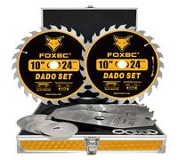 FOXBC 10" Carbide Stacking Dado Blade Set