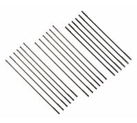 FOXBC Coping Saw Blades 6-1/2 Inch, 18 Pack (15 TPI, 18 TPI, 24 TPI)