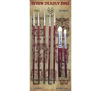 FOXBITE 7 Set Brushes for Miniature Painting SYNTHETIC Modeling Pieces Fine Detail Paint Brush Miniature Painting Kit Mini Paints Acrylic for Warhammer minipainting