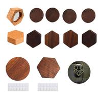 FOXBITE Extra Disk Set for The Miniature Holder Handle for Miniautres, Scale Model, Fantasy Figurines Acrylic Detail Brush Set Painting. kit for Detailing Painting Army