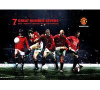 FOXCUP Manchester United Number 7 Legends A4 Glossy Photo Print Poster, Unframed, 1 Count, Living Room