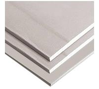 FOXCUP Plasterboard Sheets 2400mm x 1200mm x 12.5mm x10 Tapered Edge