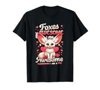 Foxes Are Awesome I Am Awesome Therefore I Am A Fox Girls T-Shirt