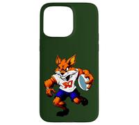 Foxes Rugby/Rugby Player Fox Case for iPhone 15 Pro Max