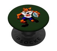 Foxes Rugby/Rugby Player Fox PopSockets Adhesive PopGrip