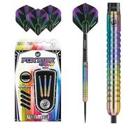 WINMAU Foxfire Urban 24 Gram Professional Tungsten Darts Set with Flights and Stems (Shafts)