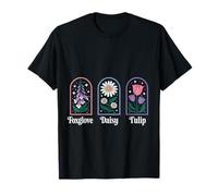 Foxglove Daisy Tulip Beautiful Bloom Inspired by Nature T-Shirt
