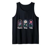 Foxglove Daisy Tulip Beautiful Bloom Inspired by Nature Tank Top