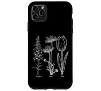 Foxglove Daisy Tulip - Vintage Floral Bloom for Nature Lover Case for iPhone 11 Pro Max