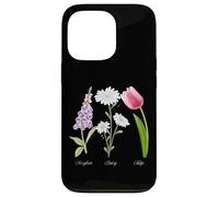 Foxglove Daisy Tulip - Vintage Floral Bloom for Nature Lover Case for iPhone 13 Pro