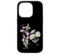 Foxglove Daisy Tulip - Vintage Floral Bloom for Nature Lover Case for iPhone 14 Pro