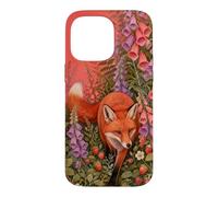 Foxglove Fox in a Secret Garden Case for iPhone 14 Pro Max